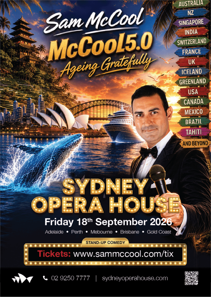 Poster image for Sam McCool's show at Sydney Opera House